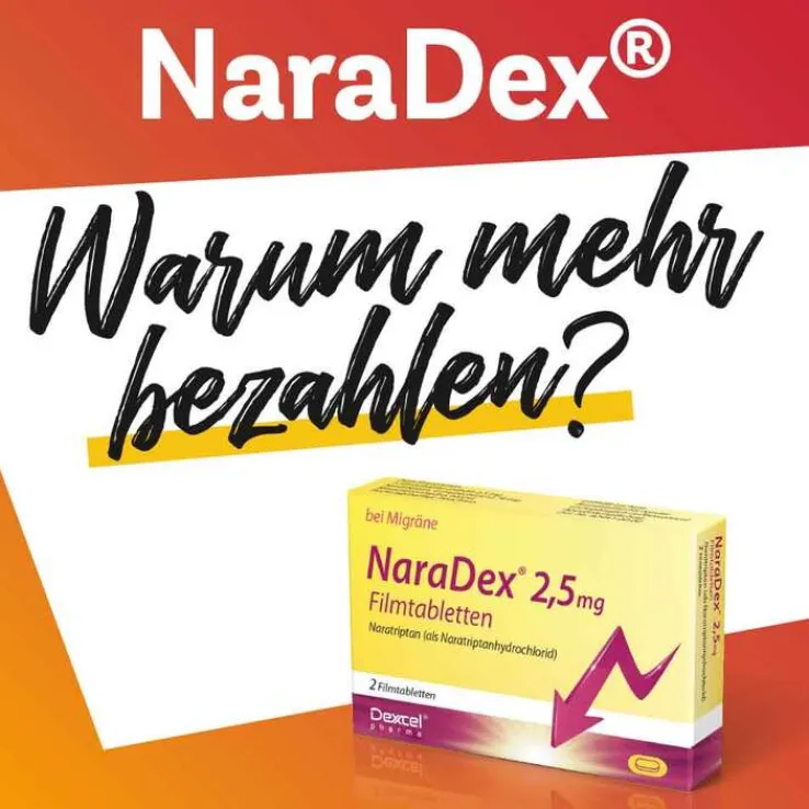 NaraDex® 2,5 mg Filmtabletten, 2 St