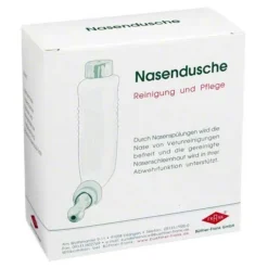 Nasendusche Kst. + 4 Beutel Salz, 1 St