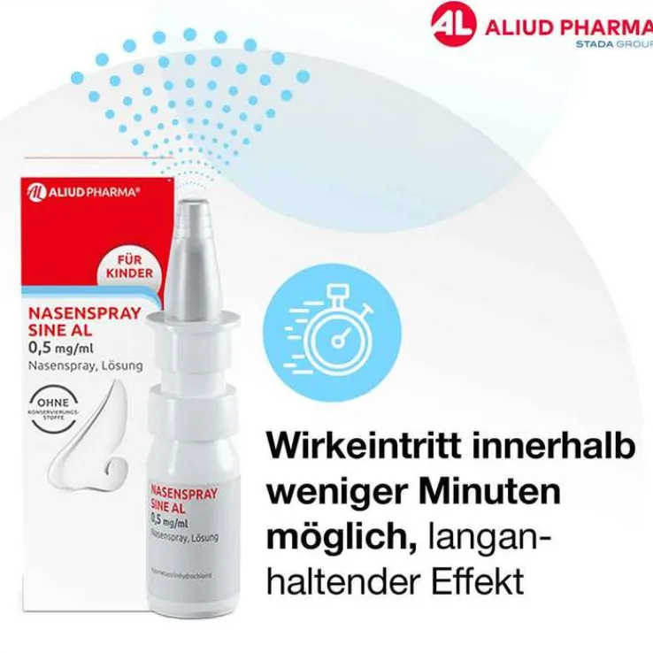 NASENSPRAY SINE AL 0,5 mg/ml, 10 ml