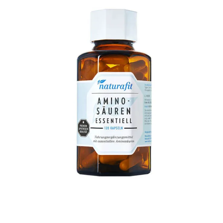 Naturafit Aminosäuren essentiell Kapseln, 120 St