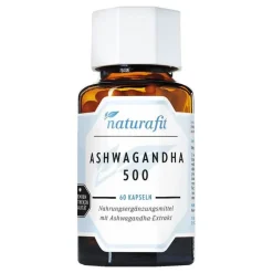 Naturafit Ashwagandha 500 mg Kapseln, 60 St