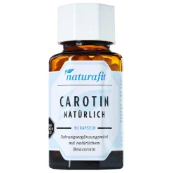 Naturafit Carotin natürlich Kapseln, 90 St