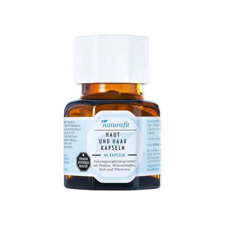 Naturafit Haut und Haarkapsel, 40 St