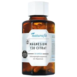 Naturafit Magnesium 130 Citr Kapseln, 120 St