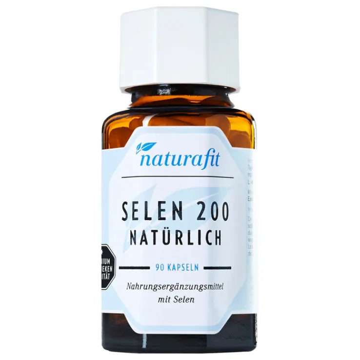 Naturafit Selen 200 natürlich Kapseln, 90 St