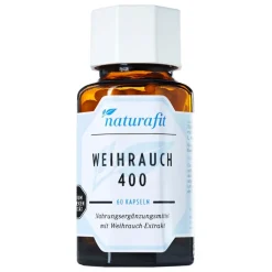 Naturafit Weihrauch 400 Kapseln, 60 St