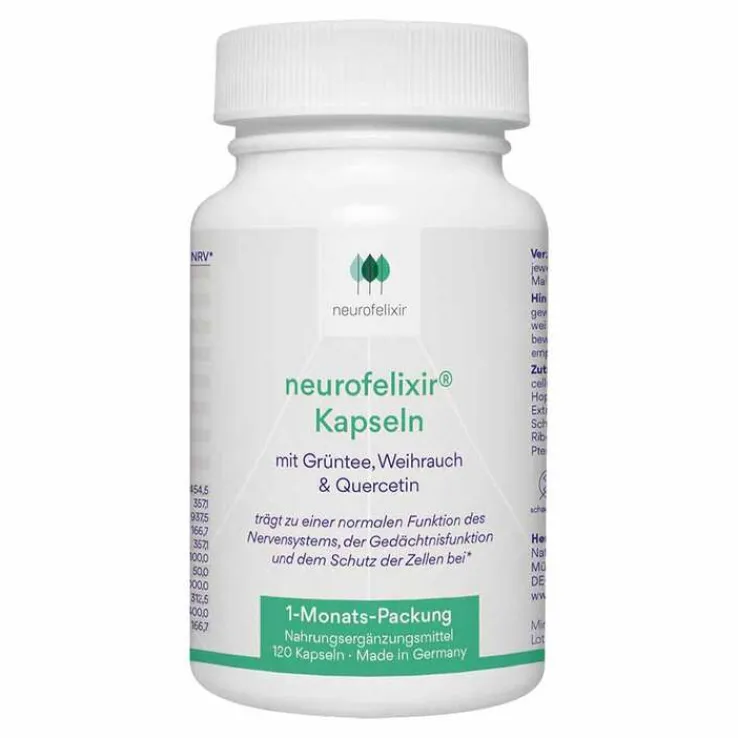 Neurofelixir für Nerven & Konzentration Kapseln, 120 St