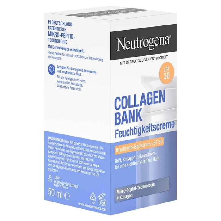 Neutrogena Collagen Bank Feuchtigkeitscreme LSF 30, 50 ml