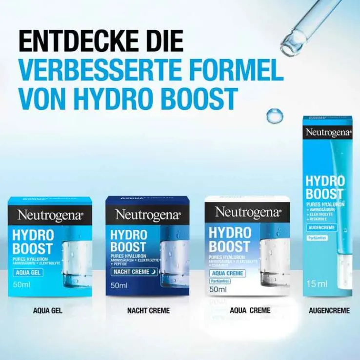 Neutrogena Hydro Boost belebendes Augen Creme Gel, 15 ml