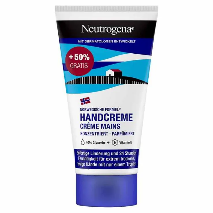 Neutrogena norwegische Formel Konzentrat Handcreme parfümiert, 75 ml