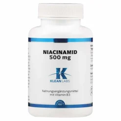 Niacinamid B3 500 mg Kapseln, 100 St