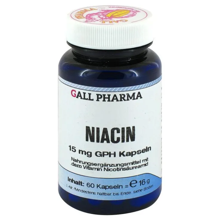 Niacin 15 mg GPH Kapseln, 60 St