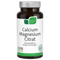 Nicapur Calcium Magnesium Citrat Kapseln, 60 St