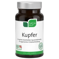 Nicapur Kupfer Kapseln, 60 St