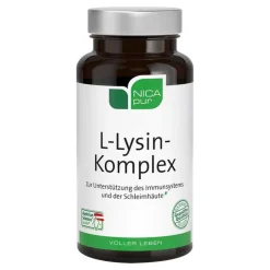 Nicapur L-Lysin-Komplex Kapseln, 60 St