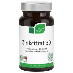 Nicapur Zinkcitrat 30 Kapseln, 60 St