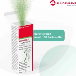NICOTIN AL 1mg/Sprühstoß Spray, 2 St