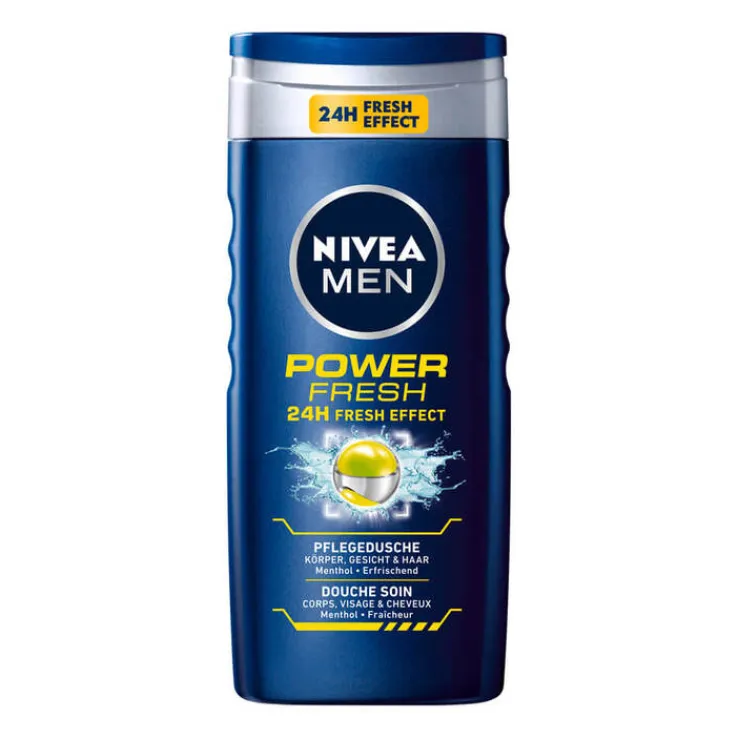 NIVEA Men Pflegedusche power refresh, 250 ml