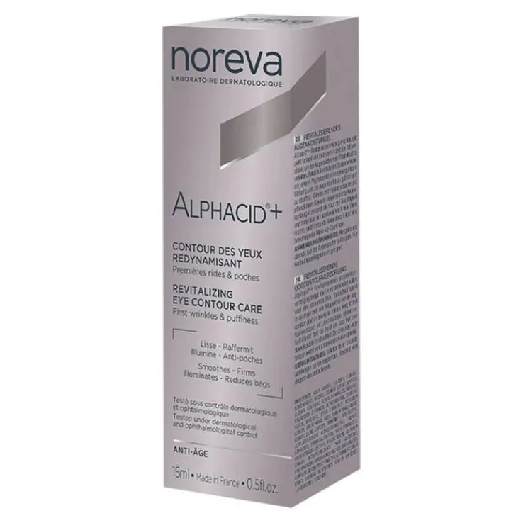 Noreva Alphacid + Augenkonturgel, 15 ml