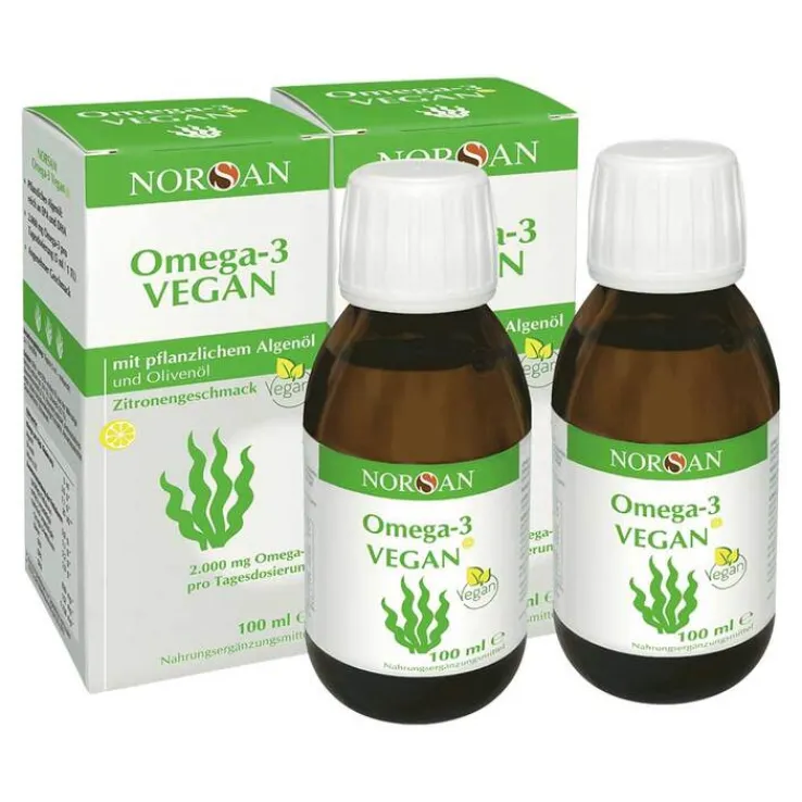Norsan Omega-3 vegan flüssig, 2x100 ml
