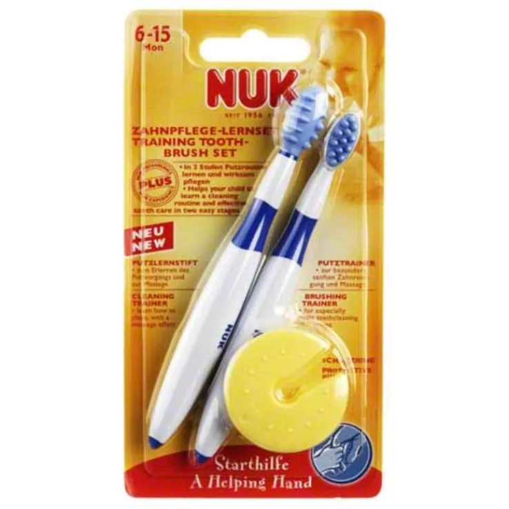 NUK Zahnpflege-Lernset Blister, 2 St