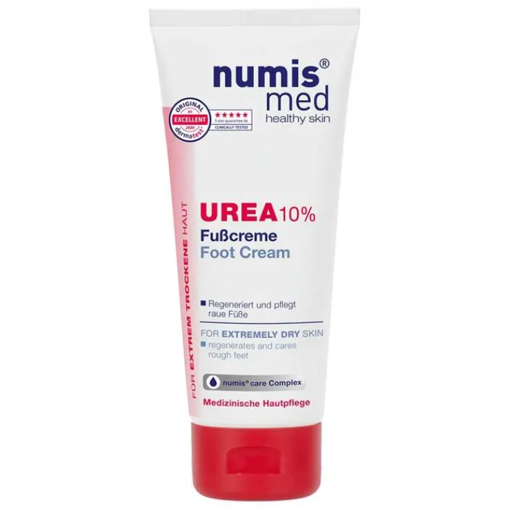 Numis med Urea 10% Fußcreme, 100 ml