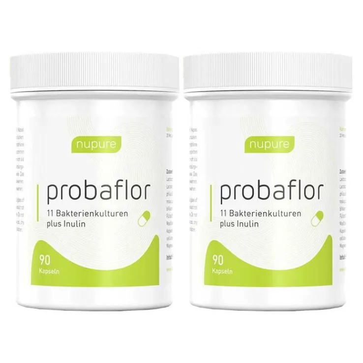 Nupure probaflor Mikrobiotika magensaftresistent Kapseln, 2x90 St