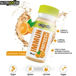Nutrixxion SHOT Immun Protect + Trinkampullen, 60 ml