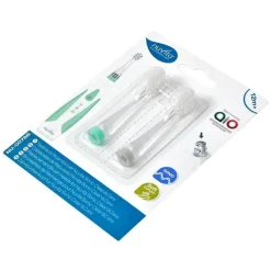 Nuvita Ersatzbürstenköpfe Sonic Clean & Care Größe M, 2 St