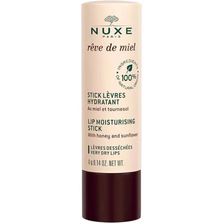 Nuxe feuchtigkeitsspendender Lippenpflegestift , 4 g