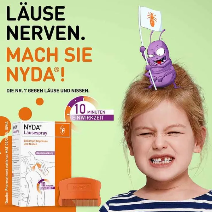 Nyda Läusespray, 2X50 ml