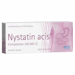 Nystatin acis Filmtabletten, 20 St