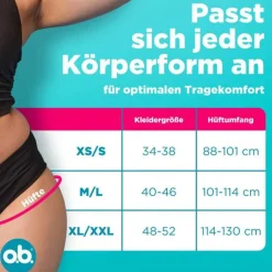O.B. Periodenslip XL / XXL, 3 St