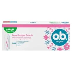 O.B. Tampons super plus, 16 St