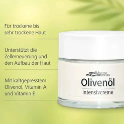 Olivenöl Intensivcreme, 50 ml