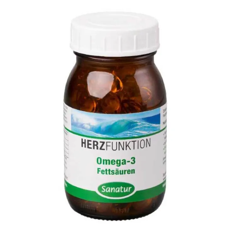Omega-3 Fettsäuren Fischöl Kapseln, 120 St