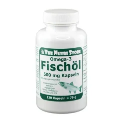 Omega 3 Fischöl Kapseln 500 mg, 120 St