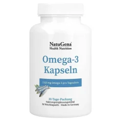 Omega-3 Kapseln Fischöl 705 mg DHA 1390 mg EPA, 90 St