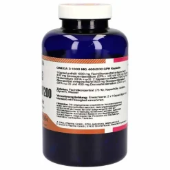 Omega 3 1000 mg 400 / 200 GPH Kapseln, 180 St