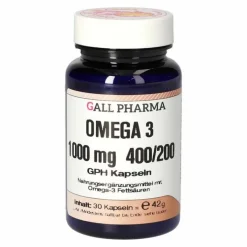 Omega 3 1000 mg 400 / 200 GPH Kapseln, 30 St