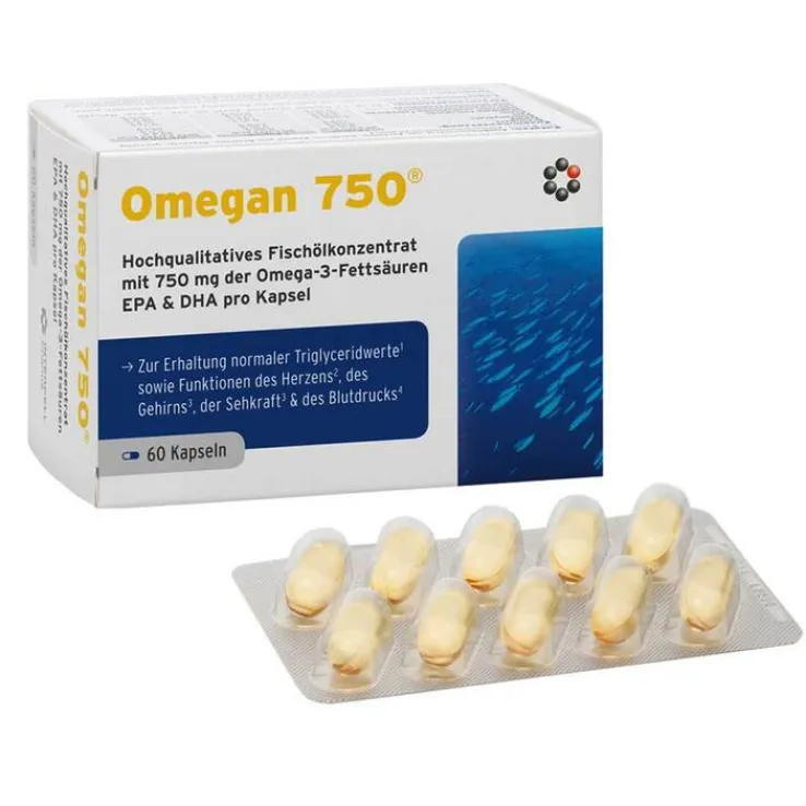 Omegan 750 Weichkapseln, 60 St