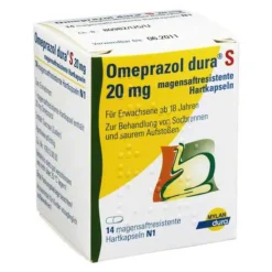 Omeprazol dura S 20 mg magensaftresistente Kapseln, 14 St