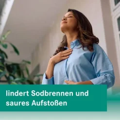 Omeprazol HEUMANN 20 mg bei Sodbrennen magensaftresistent Hartk., 14 St