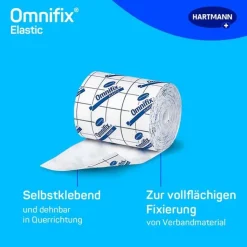 omnifix® elastic 10 cm x 5 m Fixiervlies, 1 St