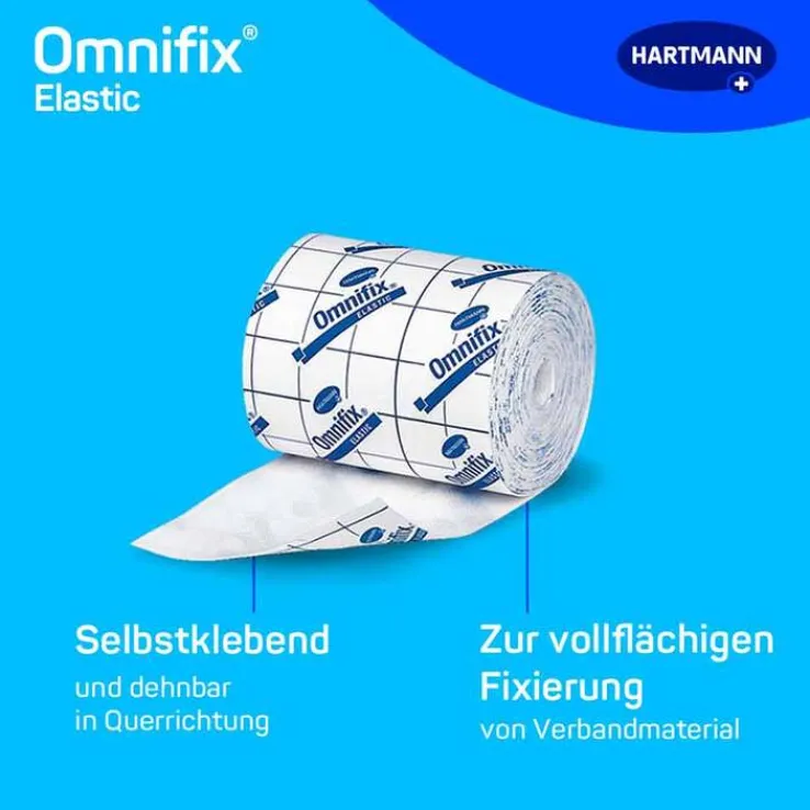 omnifix® elastic 10 cm x 5 m Fixiervlies, 1 St