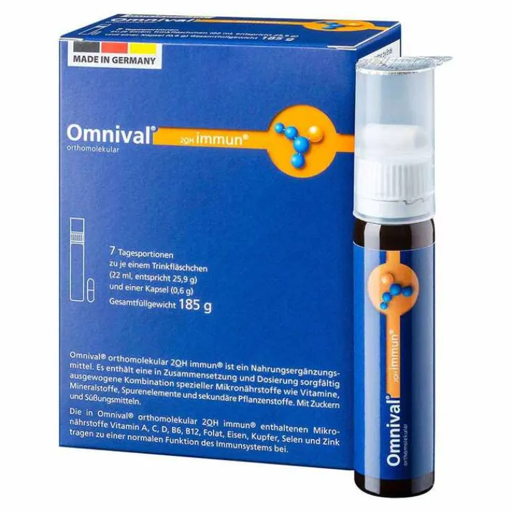 Omnival orthomolekular 2OH immun Trinkfläschchen, 7 St