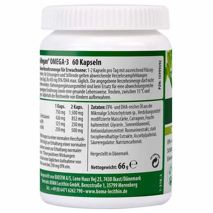 Omnivegan Omega-3 Kapseln, 60 St
