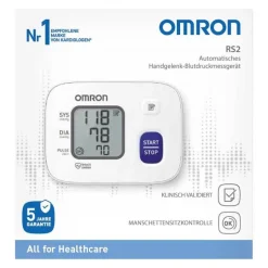 Omron RS2 Handgelenk Blutdruckmessgerät Hem-6161-D, 1 St