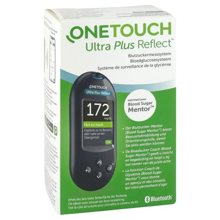 One Touch Ultra Plus Reflect Blutzuckermess.mg / dl, 1 St
