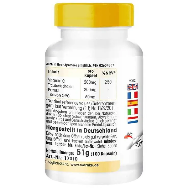 OPC 200 Bioflavonoide Kapsel, 100 St